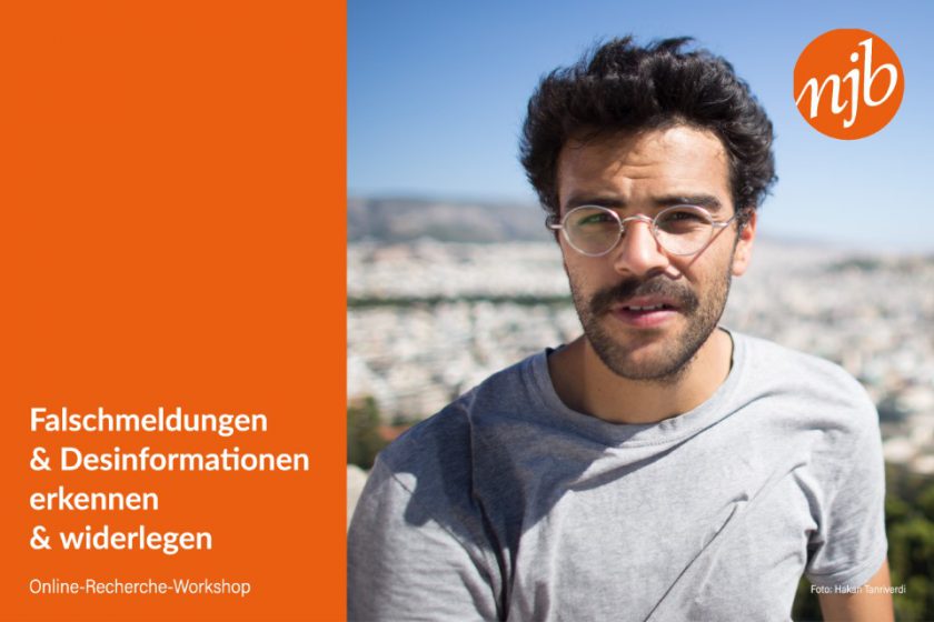 Online-Recherche-Workshop mit Sammy Khamis (BR): Falschmeldungen und Desinformationen erkennen & widerlegen