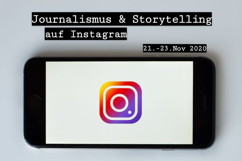 NJB-Seminar „Journalismus & Storytelling auf Instagram“ vom 21. bis 23. November 2020 auf Kloster Banz